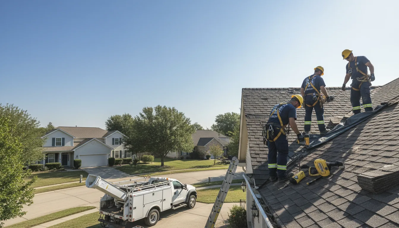 Emergency Roof Repair in Palestine, IL near me